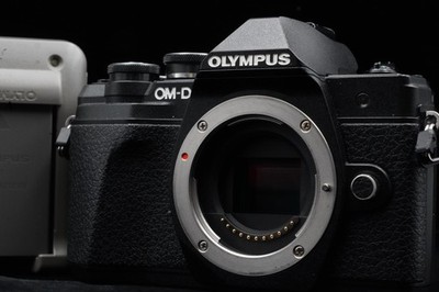 Olympus OM-D E-M10 Mark III Silver Digital Camera Body US Duty Paid 10160