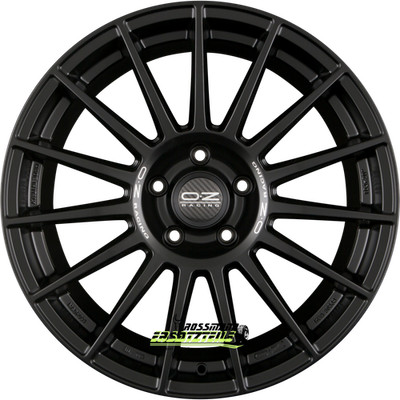 OZ Superturismo Dakar matt black 10x20 ET40 - LK5/120 ML79 Felge Alu