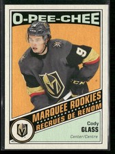 2019-20 Upper Deck O-Pee-Chee Update Marquee Rookies Retro Cody Glass #642 