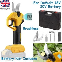 Electric Pruning Shears Cordless Secateurs Garden Pruners for Dewalt 18V 20V