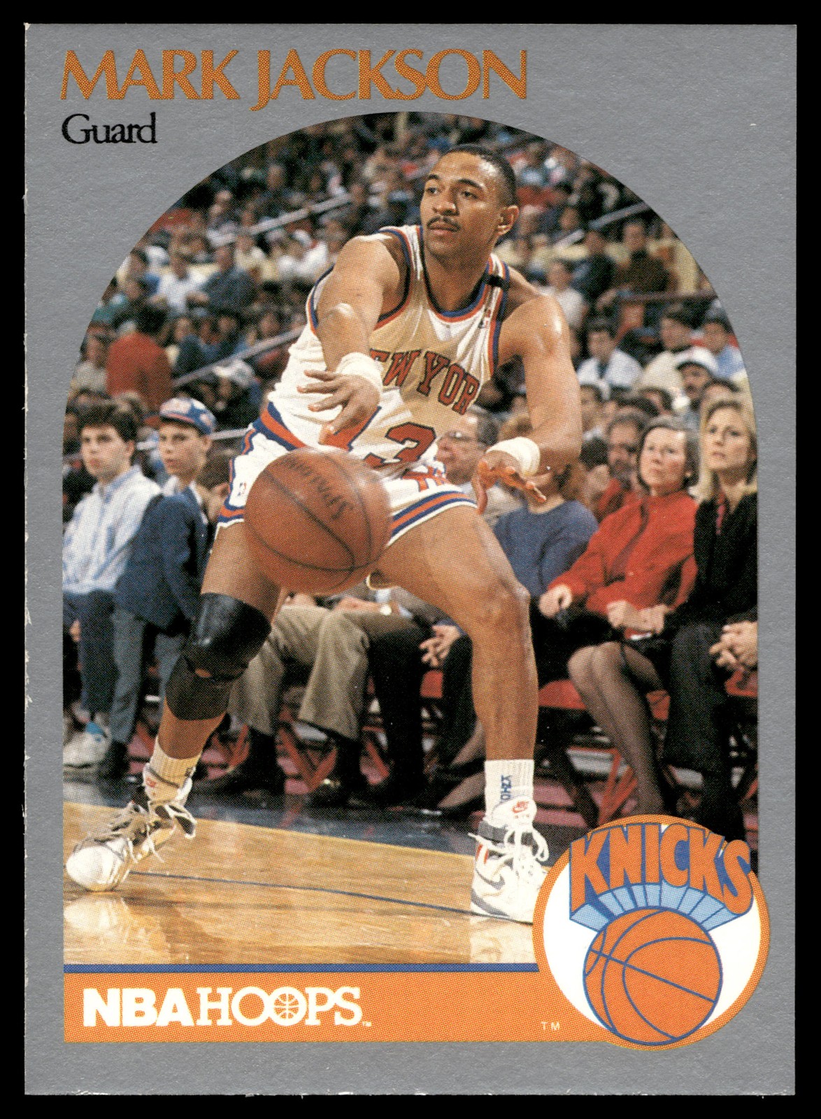 1990-91 Hoops Mark Jackson #205 New York Knicks