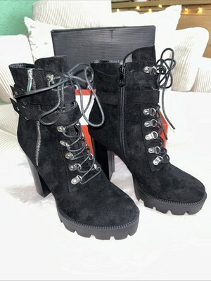RAID London High Heel Stiefelette- Schwarz - Gr 40 Mit Original Karton