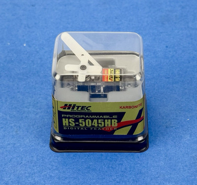 New Hitec HS-5045HB Programmable Digital Feather Karbonite Micro Servo