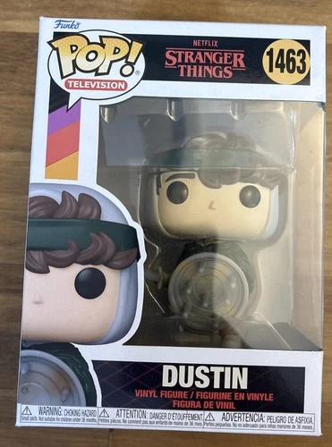 Funko POP TV Stranger Things Season 4 Dustin with Shield #1463