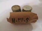 Roll of 20, $10 value, Kennedy Half Dollars, 40% Silver