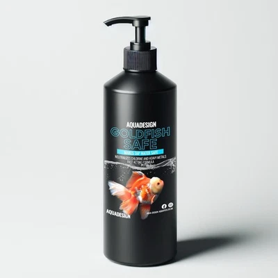 AQUA DESIGN AquaDesign GOLDFISH SAFE 500ml Aquarium Fish Tank Tap Dechlorinator Conditioner