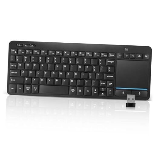 Multi-Device Wireless Bluetooth Keyboard with Touchpad-Wireless Keyboard with . Available Now for $33.18