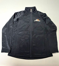 Vintage Harley-Davidson Screamin&rsquo; Eagle Black Womens Zip Up Jacket Size Small