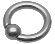 Five Ships Cbr Spring Ball Body Piercing Tool-Free Captive Bead Ring Stretching 