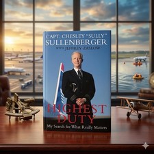 Highest Duty : My Search for What Really Matters signed by Capt. Sullenberger