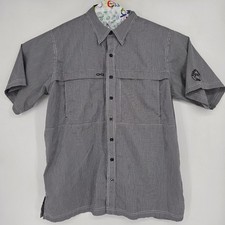 GameGuard Shirt Mens XL Black Gingham Vented ...