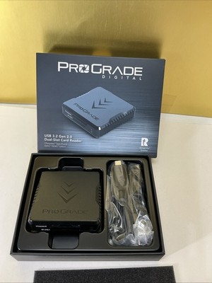 ProGrade Digital CFexpress Type B & UHS-II SDXC Dual-SlotUSB 3.2Gen2 Card Reader