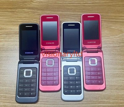 SAMSUNG C3520 Mobile Phone Bluetooth MP3 FM Radio GSM Flip Unlocked Cell phone