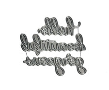 Simon Says Stamp Dies - HELLO, BEAUTIFUL, GORGEOUS