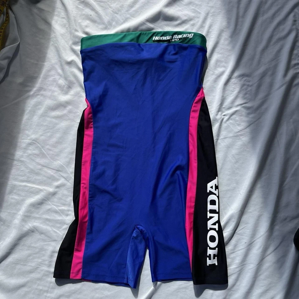 Mono Honda Racing And Forever 21 azul de una pieza talla mediana sin mangas Foto 3 de 4