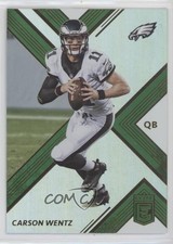 2017 Donruss Elite Green Carson Wentz #81 0b67