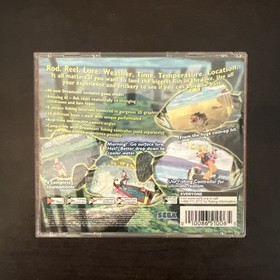 Sega Bass Fishing (Sega Dreamcast, 1999) | CIB Complete, Tested & Working