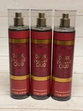 Bath Body Works Dark Velvet Oud Fine Fragrance Mist 8oz x3