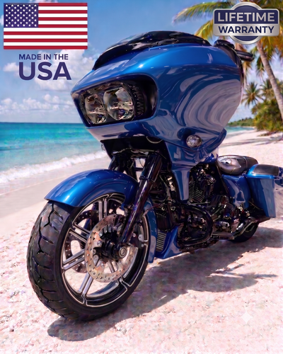 Harley Street Glide 18" Fat Front Wheel & Tire " Valor " Made in USA* - Picture 2 of 2