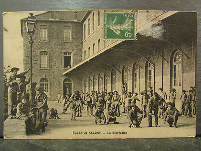 Carte Postale Ancienne – CPA 69 École Professionnelle De Brignais – Les Jardiniers – Années 1900