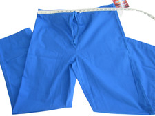 CHEROKEE Scrub Pants Womens M Blue Drawstring Straight Leg NWT