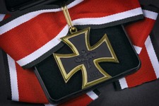 Ritterkreuz d. Eisernen Kreuzes - Goldedition - 800 u. L/12 - WW II - Wehrmacht