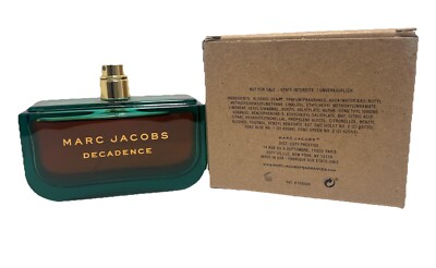 Marc Jacobs Decadence 3.4oz Edp Spray For Women New Brown Box