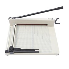 Heavy Duty Guillotine Paper Cutter - 17" Commercial Metal Base A3/A4 Trimmer