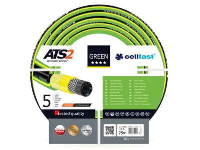CELLFAST 15-100 GARTENSCHLAUCH - GREEN ATS2  - 1/2' - 25 m
