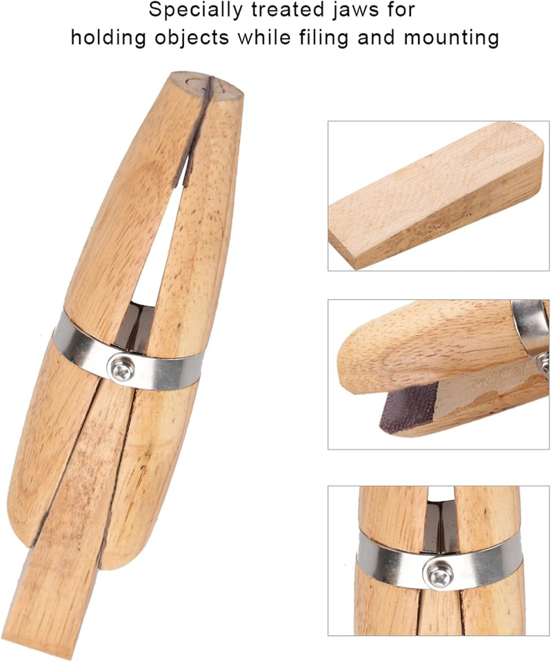 Wood Ring Clamp Jewelry Making Vise Jewelers Wooden Bench Jewelers
