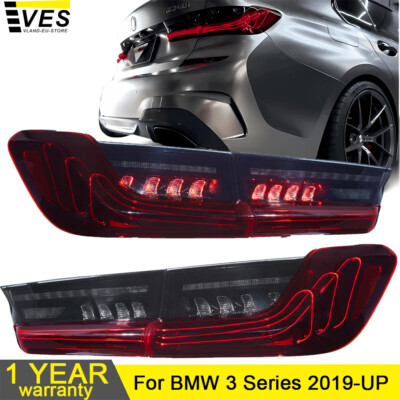 LED Tail Lights For BMW 3 Series G20 330 M340 19-25 Upgrad Laser