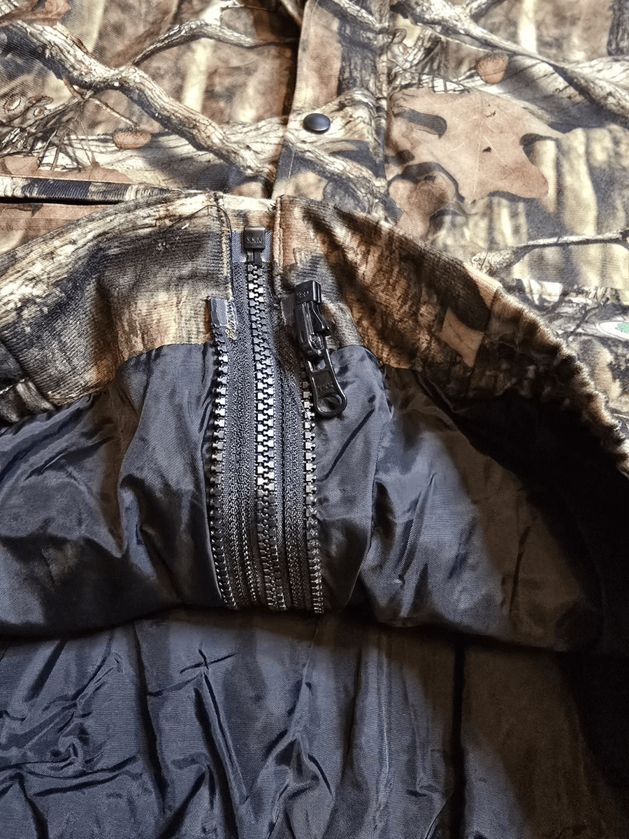 Chemise Manches Longues Russell Outdoors Homme, Taille L, 100% Coton, Motif Camouflage, état Neuf