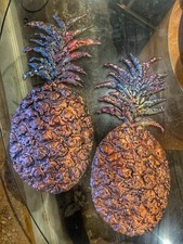  Large Pineapple Wall Sculpture, pure copper