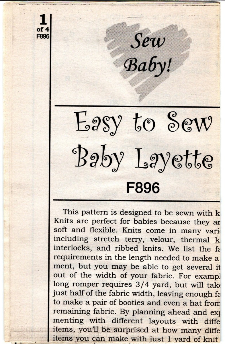 Baby Layette