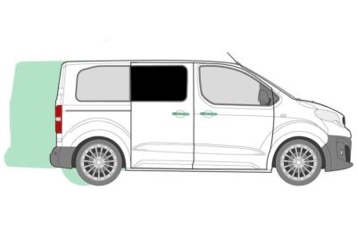 Citroen Dispatch Schiebetür Verdunkelungsvorhang rechts ab 2016