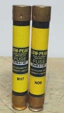 BUSSMANN Lot of 2 LPS-RK-6-1/4SP - 6.25A Low Peak Time Delay Fuse 2 NEW 