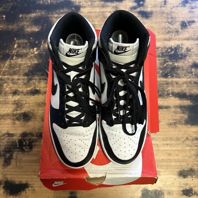 Nike Dunk‎ High Black White Panda 2021 DD1399-105 Mens Sz 8.5 Brand New Nike Dunk High Black White Panda 2021 DD1399-105 Mens New | eBay main image 2