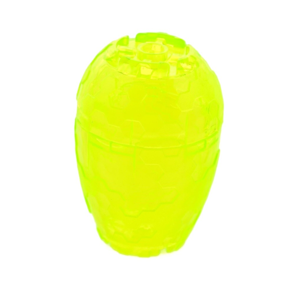 1X Lego Container Alien Pod 4X4X3 4X4X1 Transparent Neon Green Facet 13754 11598