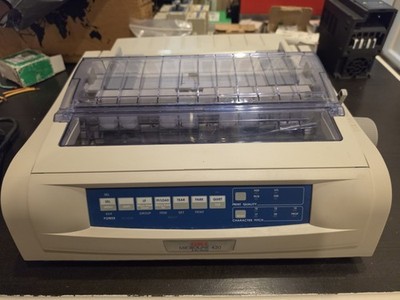 OKIDATA OKI Microline 420 Dot Matrix Black Printer [New Open Box]