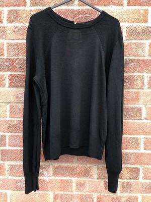 United Colors of Benetton leichter schwarzer Damen Pullover Größe M