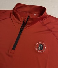 NEW Puma US Open Golf 2026 Shinnecock Hills 1/4 Zip Pullover Shirt XL Red PGA 