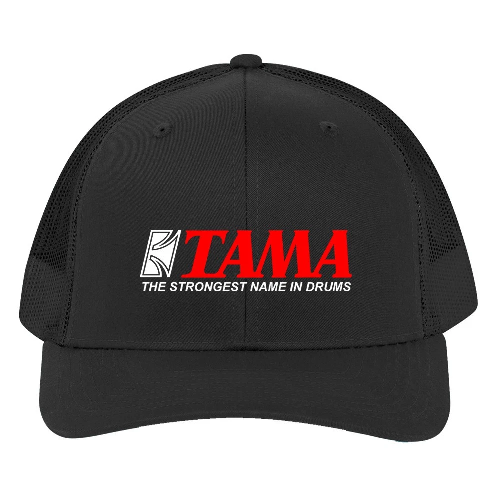 TAMA Drums Black Trucker Hat Cap Adult Size