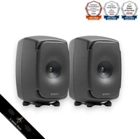 GENELEC 8341A SAM 3 Way Active Studio Monitor Speakers Pair Gray 8341AP NEW JP