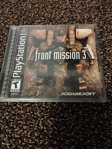 Front Mission 3 (Sony PlayStation 1, 2000) us cib tested