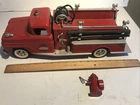 Vintage 1957 Tonka No.5 Suburban Pumper Fire Truck Clean With Hydrant