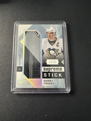 2016-17 SP Game Used Sidney Crosby Supreme Sticks /15￼