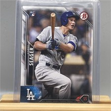 Topps 2016 Bowman Corey Seager Rookie Card #150 Los Angeles Dodgers MLB