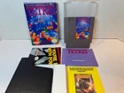 Tetris NES (Nintendo 1989) CIB BOX GAME MANUAL POSTER INSERT PROTECTIVE CASE