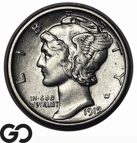 1919-D Mercury Dime — photo from another recent sale