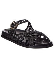 Ferragamo Cosmy Lace Leather Sandal Women's